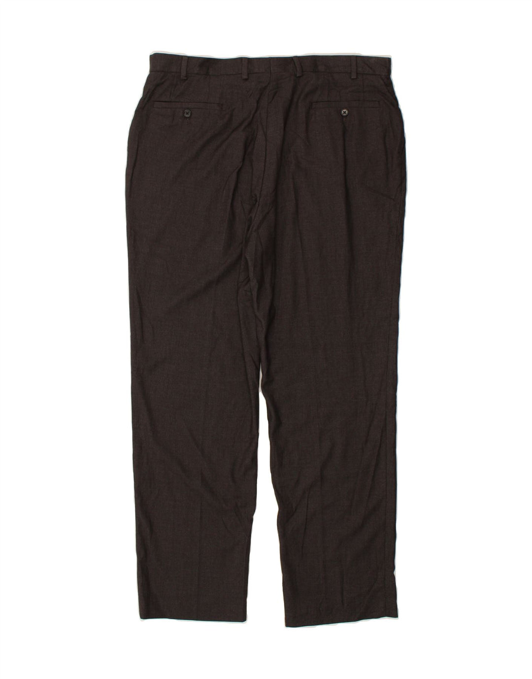 MICHAEL KORS Mens Straight Suit Trousers W38 L32 Black Polyester Vintage Michael Kors and Second-Hand Michael Kors from Messina Hembry 