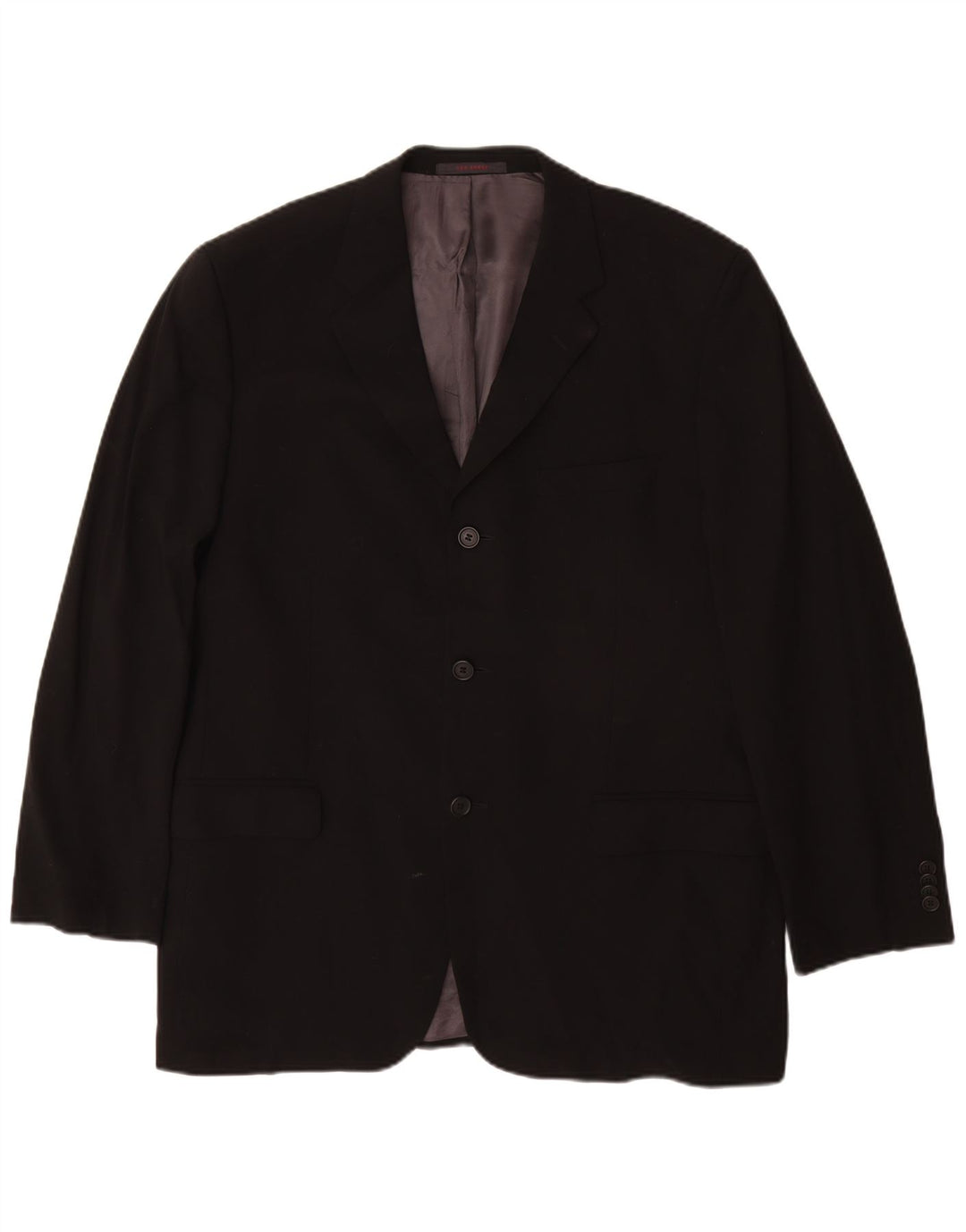 Ted Baker Herre 3-knaps blazerjakke US 42 XL Black New Wool