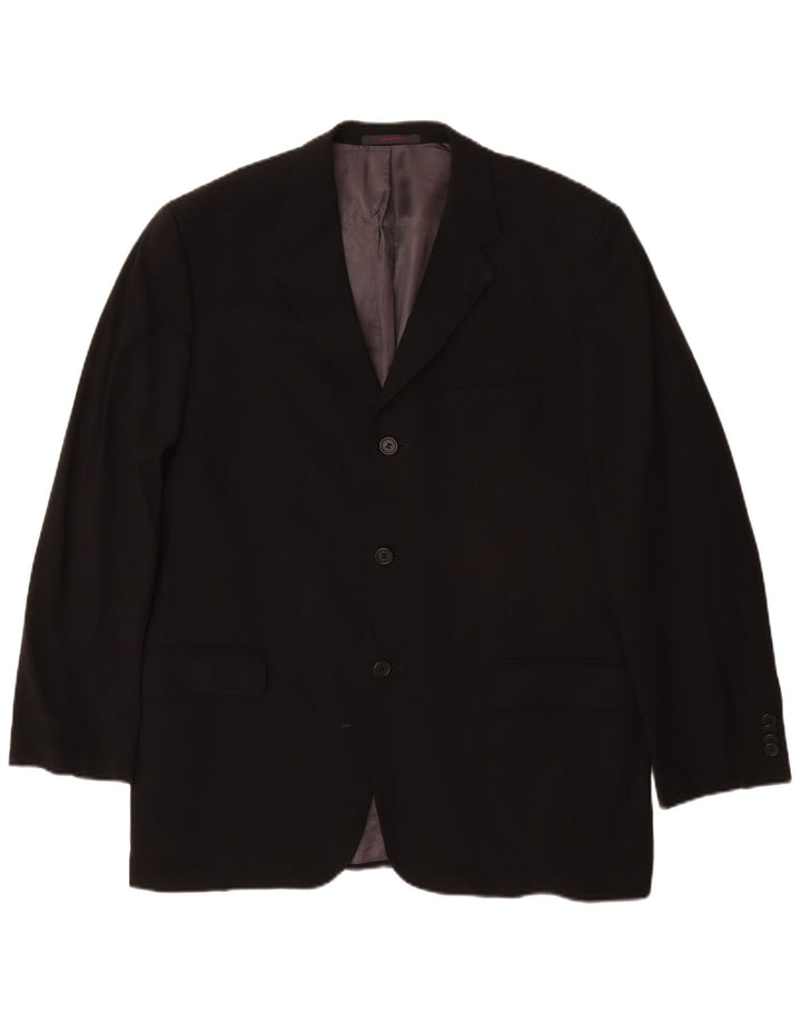 Ted Baker Herre 3-knaps blazerjakke US 42 XL Black New Wool