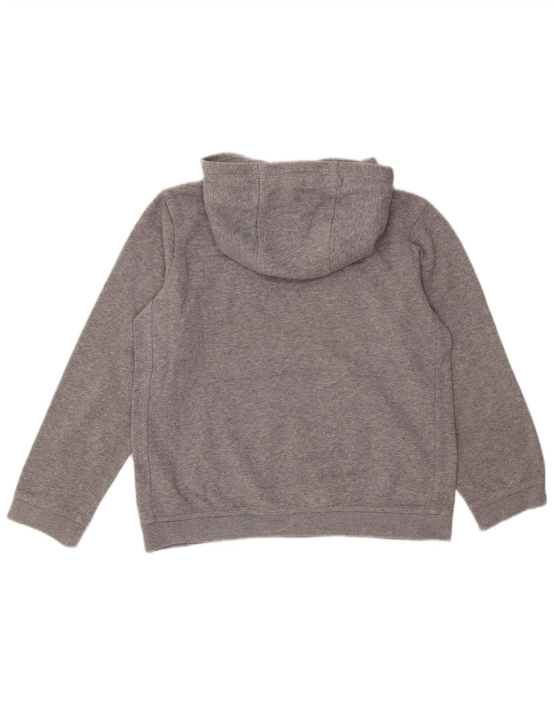 NIKE Standard Fit hættetrøje til drenge 12-13 år Stor grå bomuld