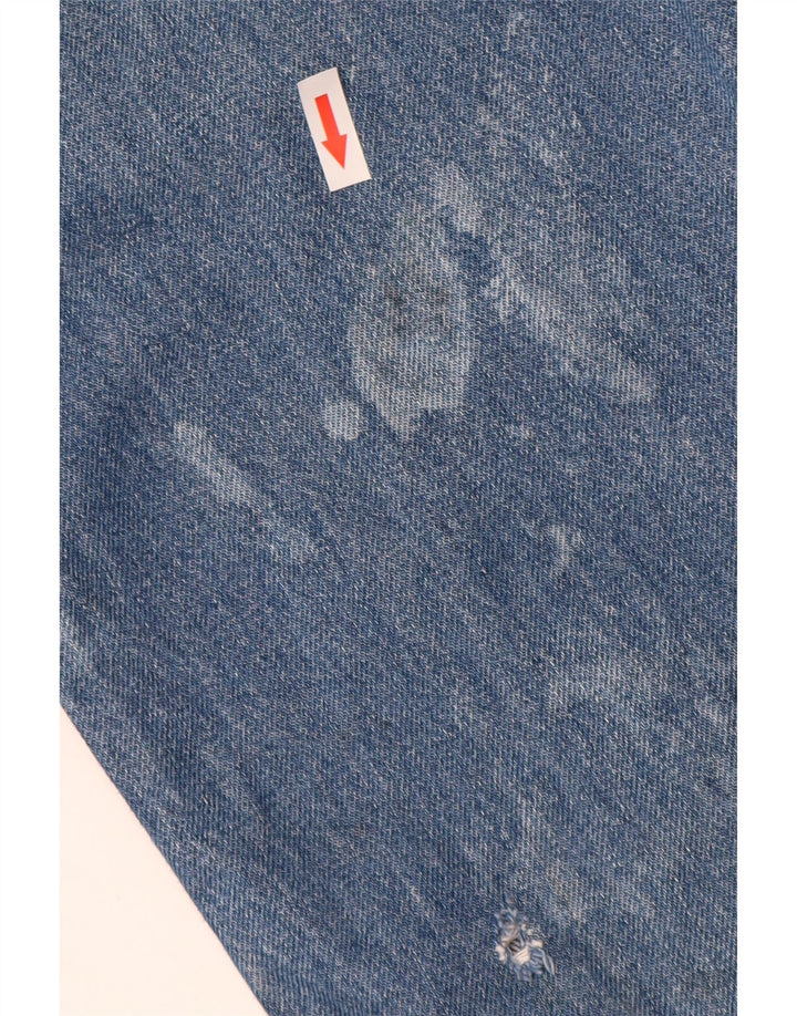 Levi's Herre 521 Straight Jeans W38 L34 Blå Bomuld