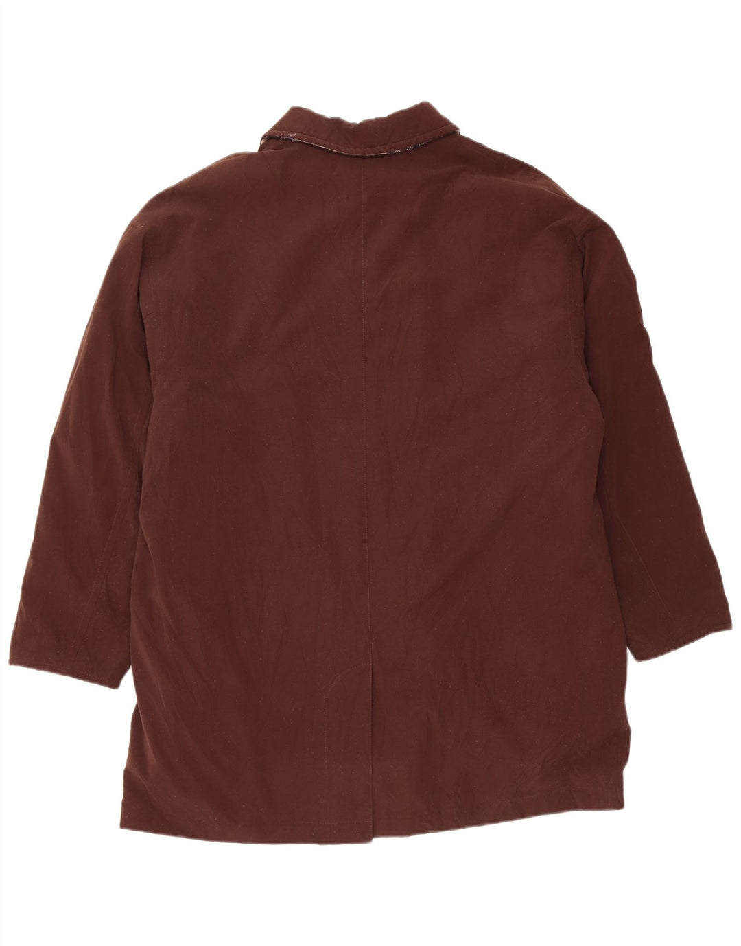 Aquascutum Gore-Tex oversize overfrakke til kvinder UK 14 medium brun polyester