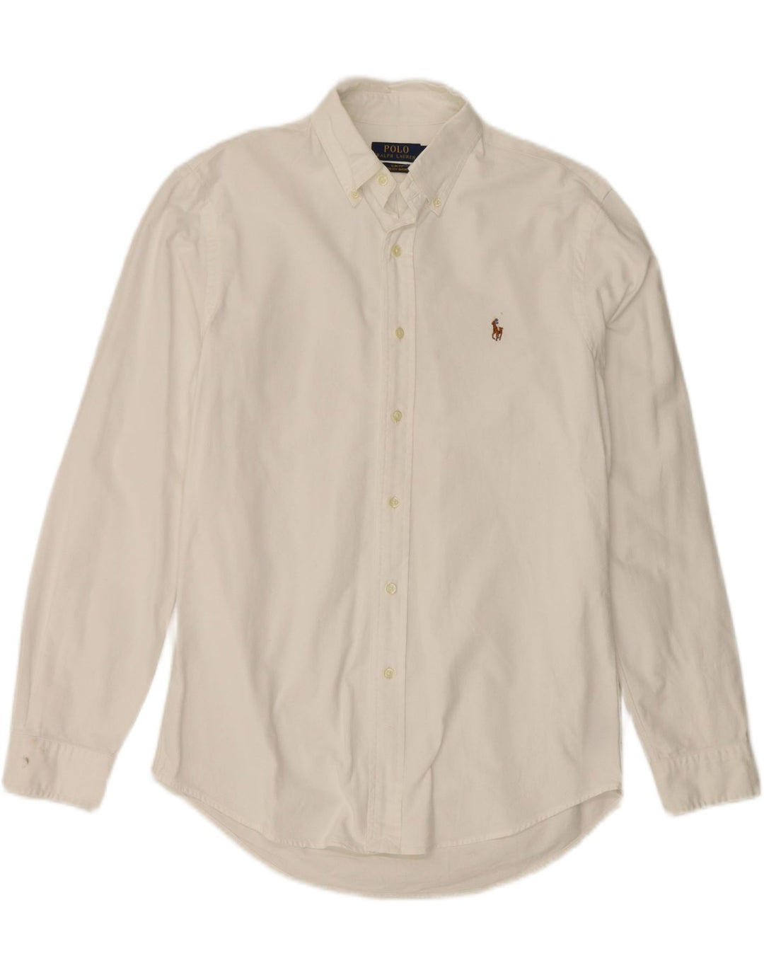 Polo Ralph Lauren Herre Slim Fit skjorte Medium hvid bomuld