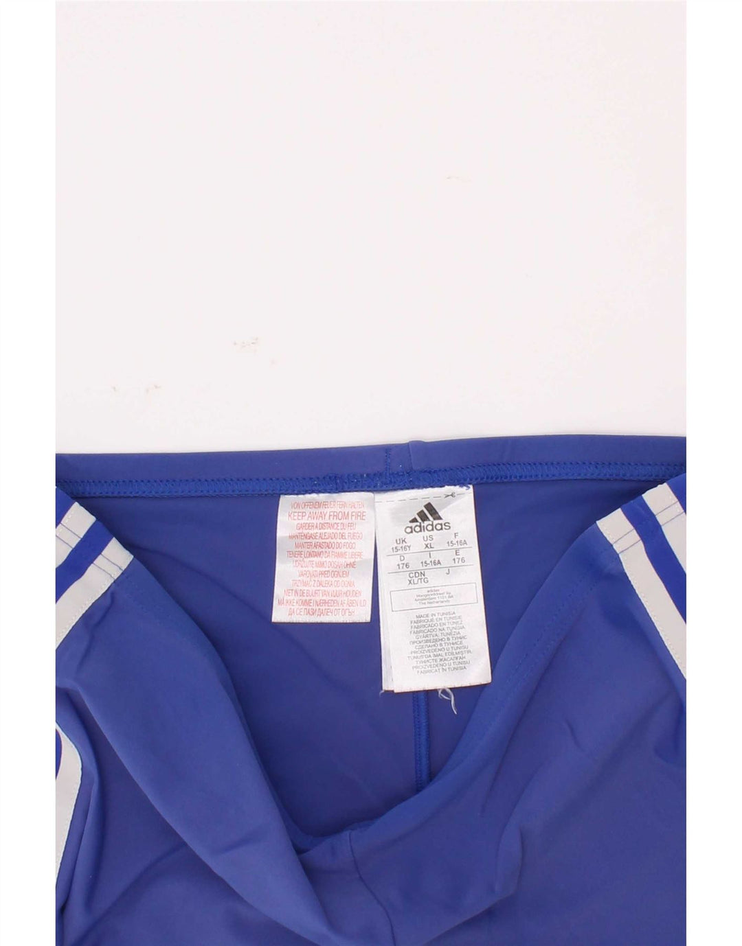 Adidas piger sportsshorts 15-16 år blå polyester