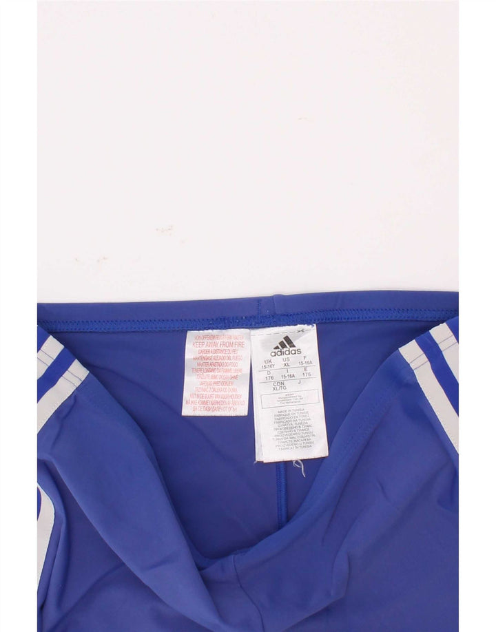 Adidas piger sportsshorts 15-16 år blå polyester