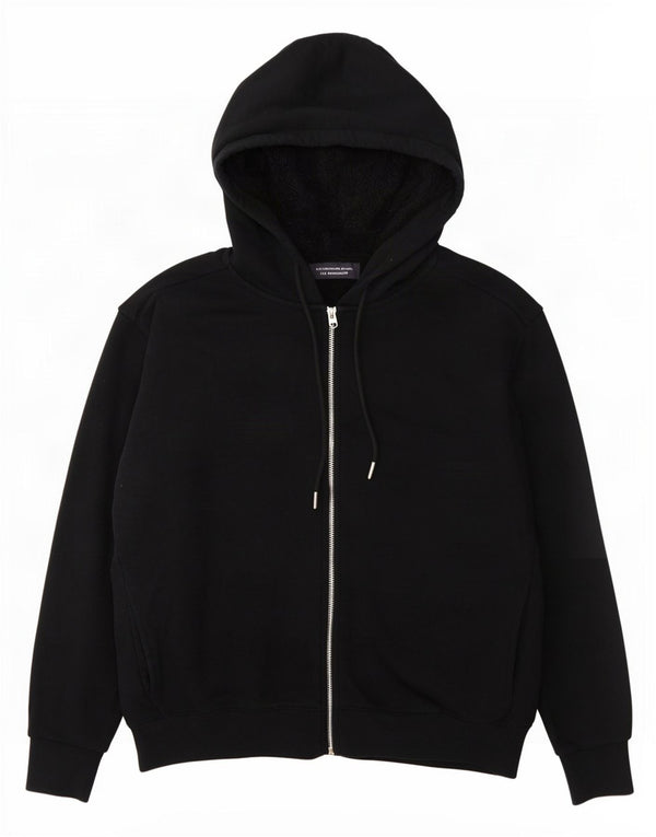 Marks & Spencer Dame Oversized hættetrøje med lynlås UK 14 Medium Black