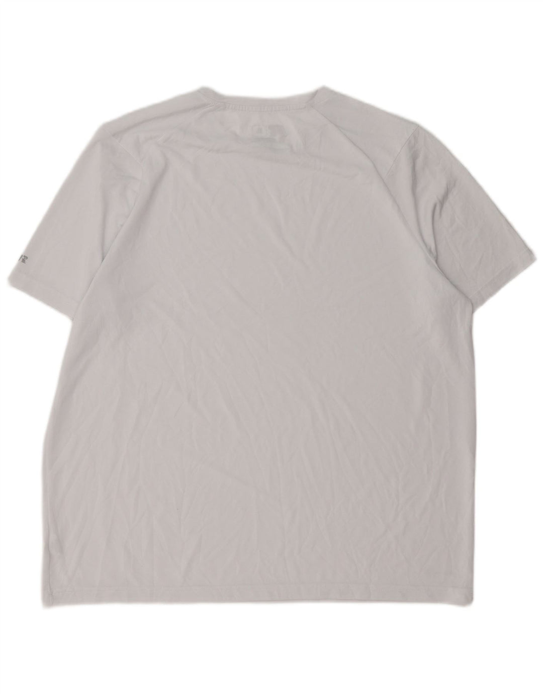 RUSSELL ATHLETIC Herre T-Shirt Top UK 46/48 XL Hvid Polyester