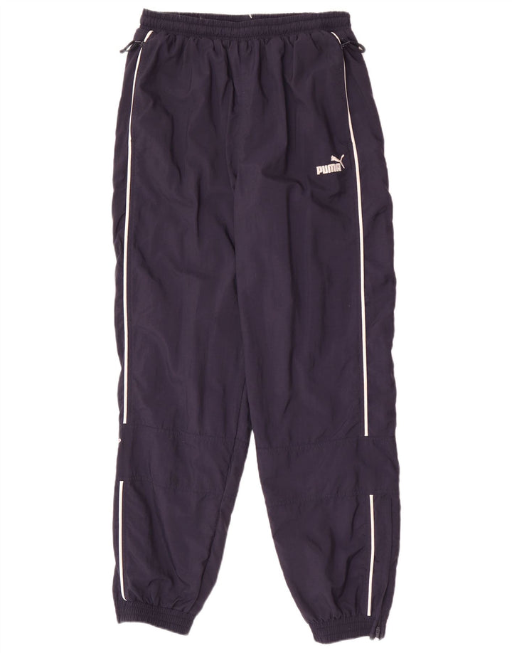 Puma Herre træningsdragt Bukser Joggers Large Navy Blue Nylon