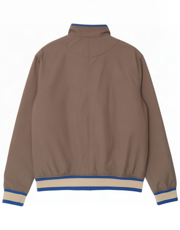 Kappa Mens Bomber Jacket UK 42 XL Grey Colourblock Polyester