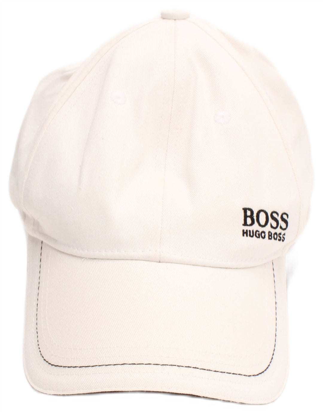 Hugo Boss Herre grafisk baseballkasket One Size hvid bomuld