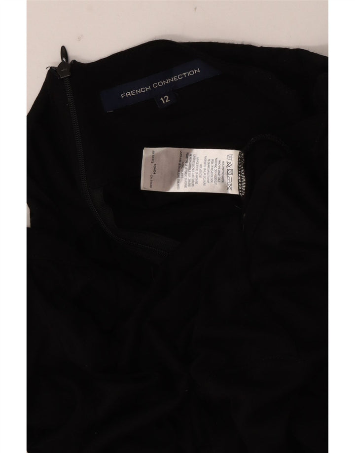 French Connection Dame Jumpsuit UK 12 Medium Black Viscose