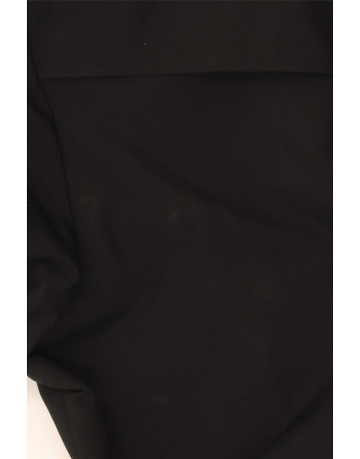 Marks & Spencer Trench Coat til kvinder UK 20 2XL Sort Polyester