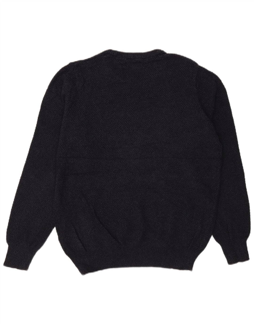 Marks & Spencer Herre skræddersyet pasform med rund hals sweater Medium marineblå