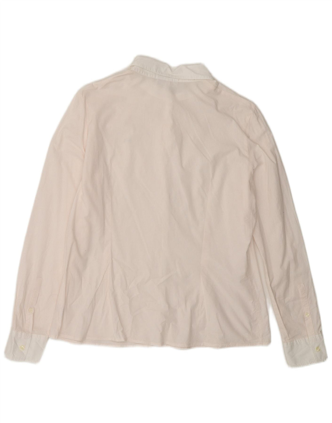 LACOSTE Dameskjorte str. 44 Large Pink Pinstripe