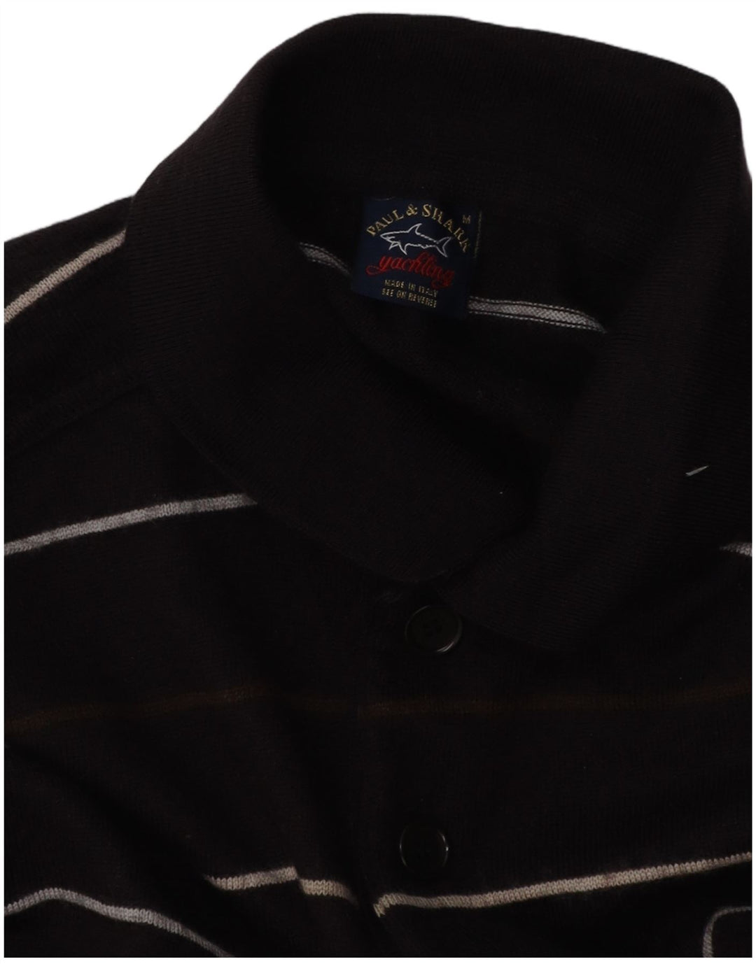 PAUL & SHARK Herre Yachting Polo Neck Jumper Sweater Medium Navy Blue