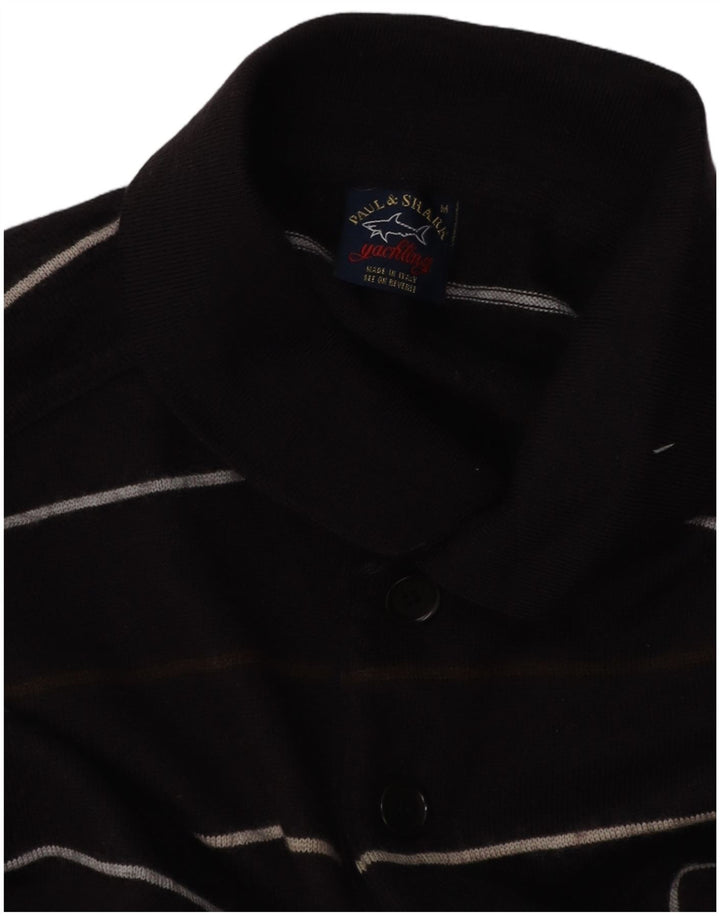 PAUL & SHARK Herre Yachting Polo Neck Jumper Sweater Medium Navy Blue