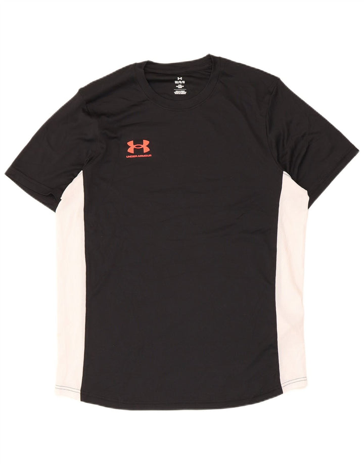 Under Armour Herre T-shirt Top Stor Sort Colourblock Polyester