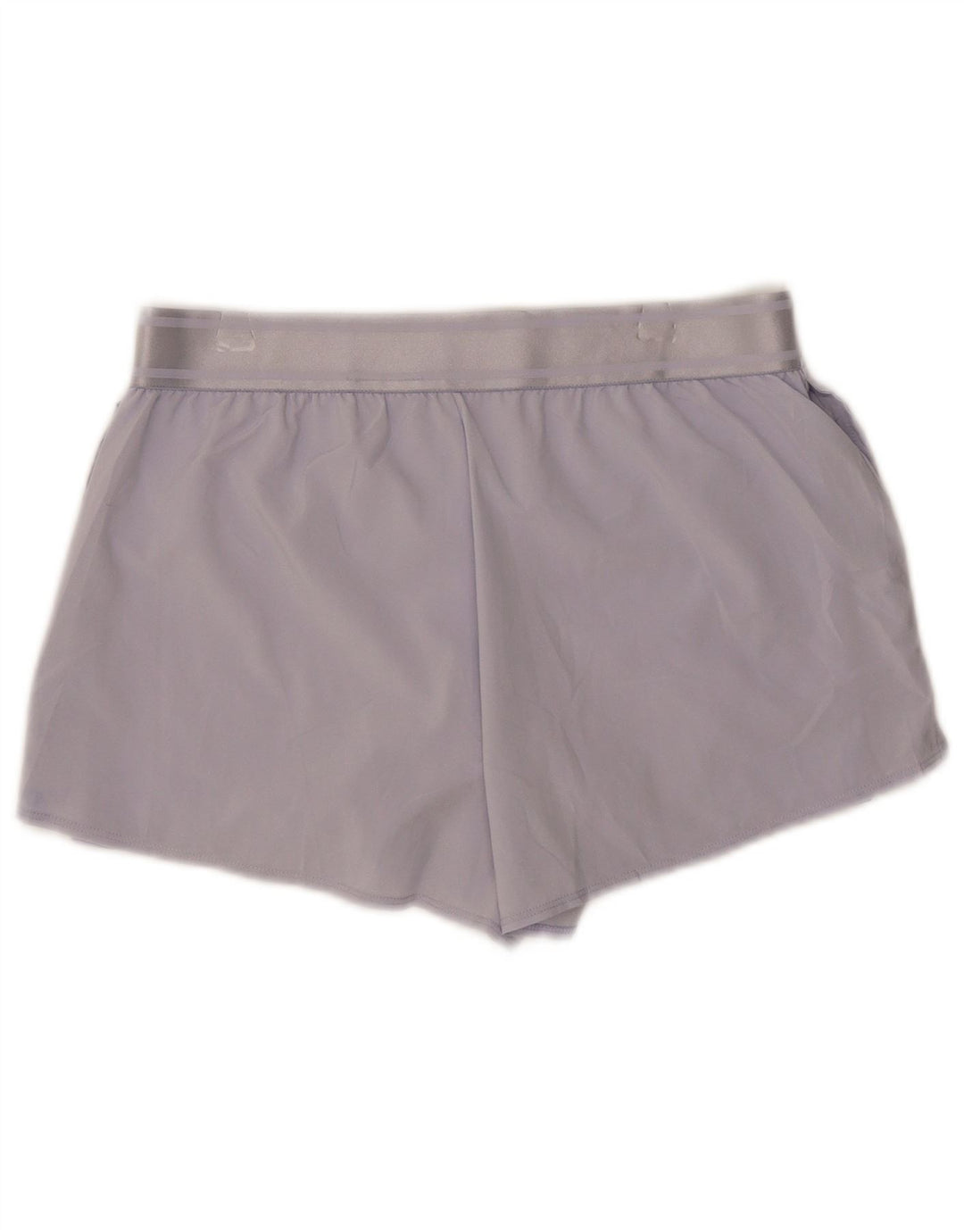 NIKE Womens Dri Fit Sport Shorts UK 14 Medium  Purple Polyester