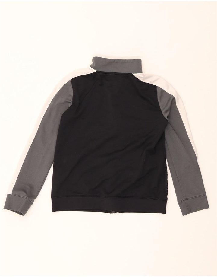 UNDER ARMOUR Drenge træningsdragt topjakke 9-10 år Medium Sort Colourblock