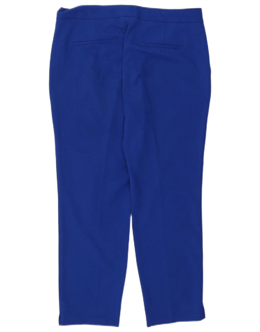 Zara Dame Skinny Cropped Trousers EU 40 Medium W30 L26 Blå Polyester