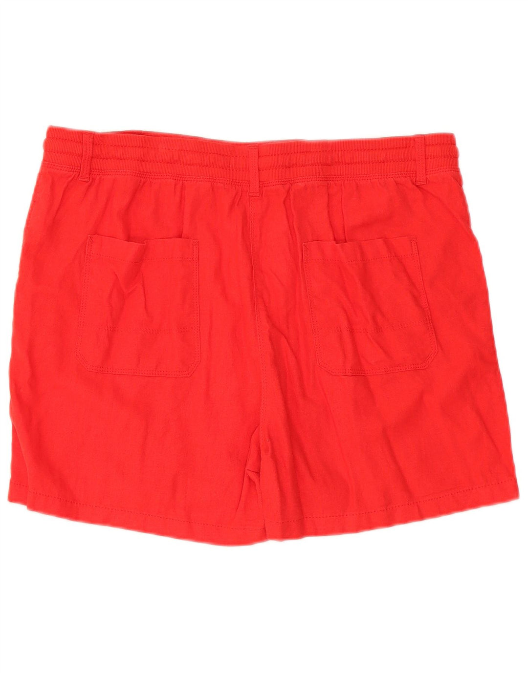 Marks & Spencer Chino Shorts til kvinder UK 14 Large W34 Red Flax
