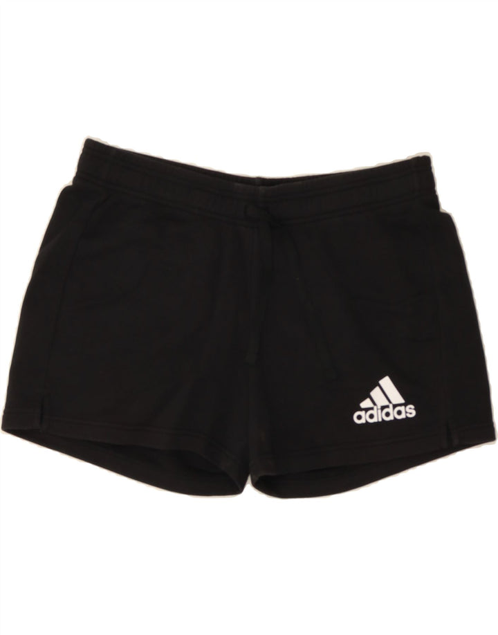 ADIDAS Womens Sport Shorts UK 20 2XL  Black Vintage Adidas and Second-Hand Adidas from Messina Hembry 