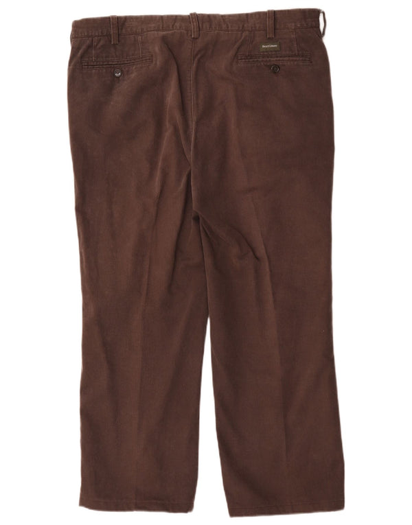 Henry Cottons Straight Casual Bukser til mænd IT 54 2XL W42 L26 Brun Bomuld