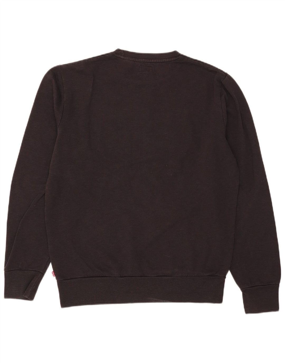 Levi's Herre grafisk sweatshirt Jumper Medium Sort Bomuld