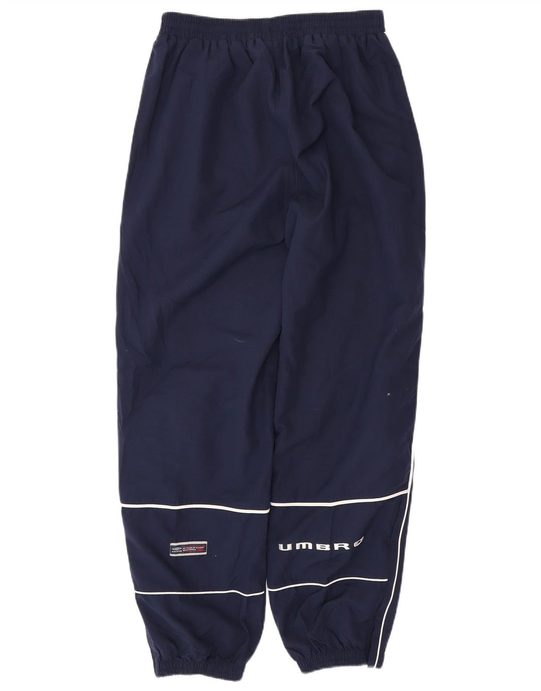 UMBRO Herre grafisk træningsdragt Bukser Joggers Large Navy Blue Polyester