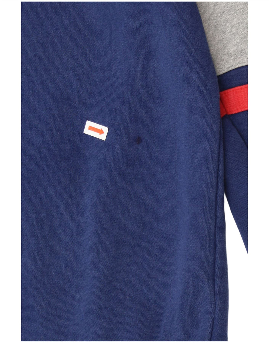 Nike Boys Air Zip Hoodie Sweater 13-14 år XL Blå Colourblock Bomuld