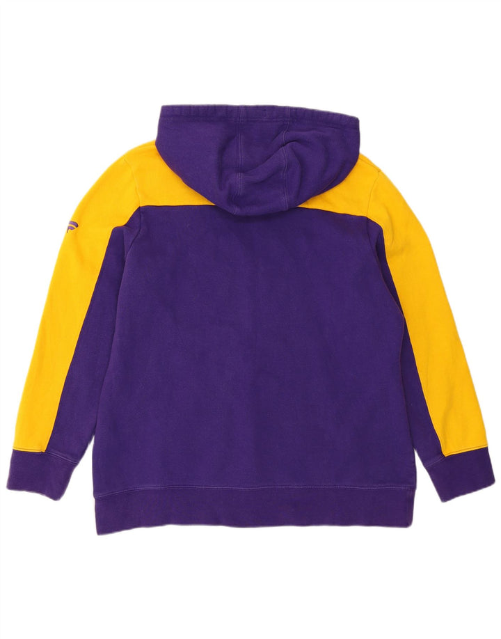 NFL Boys Vikings Hoodie Jumper 13-14 år Stor lilla farveblok