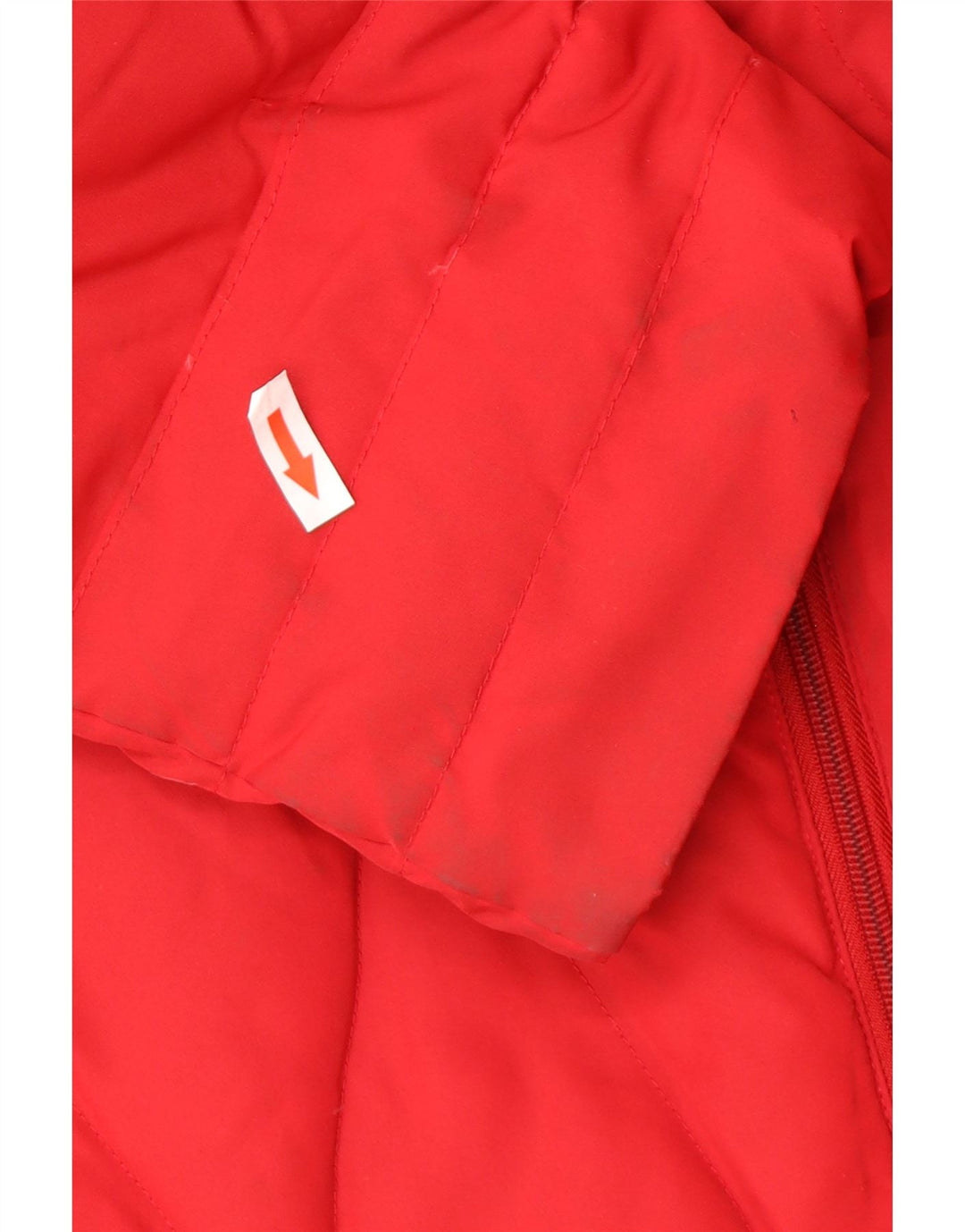 Esprit Dame Polstret Jakke UK 18 XL Rød Polyester