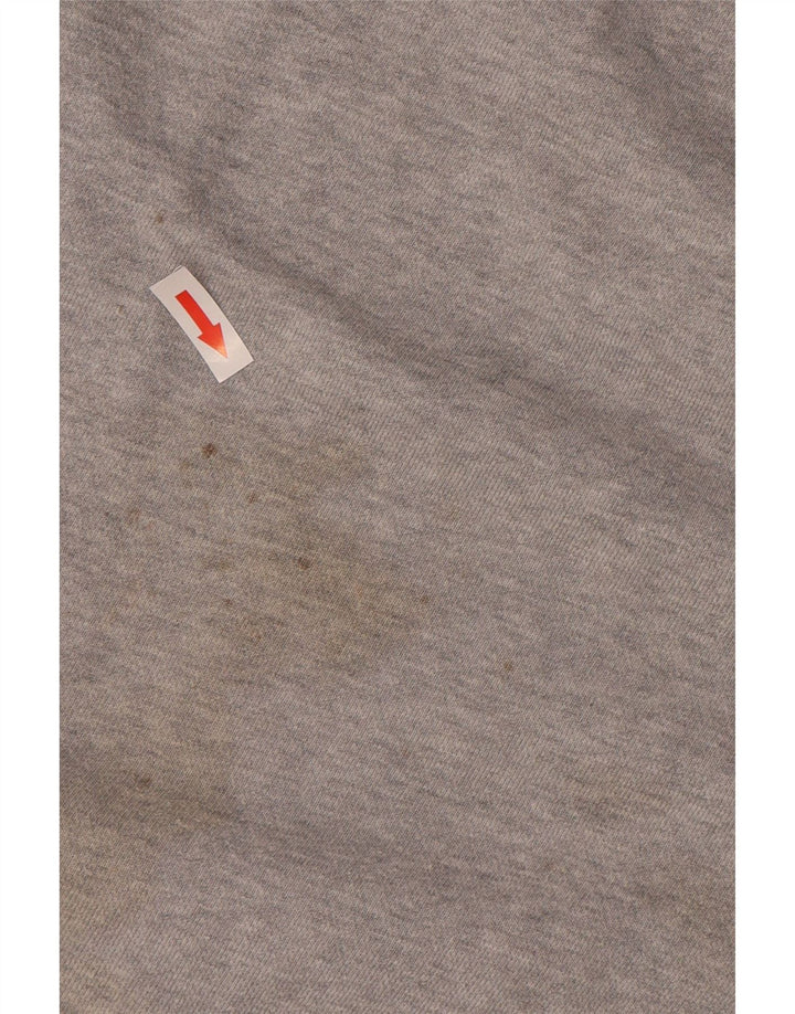 Tommy Hilfiger Herre Grafisk Sweatshirt Jumper XL Grå Colourblock Bomuld