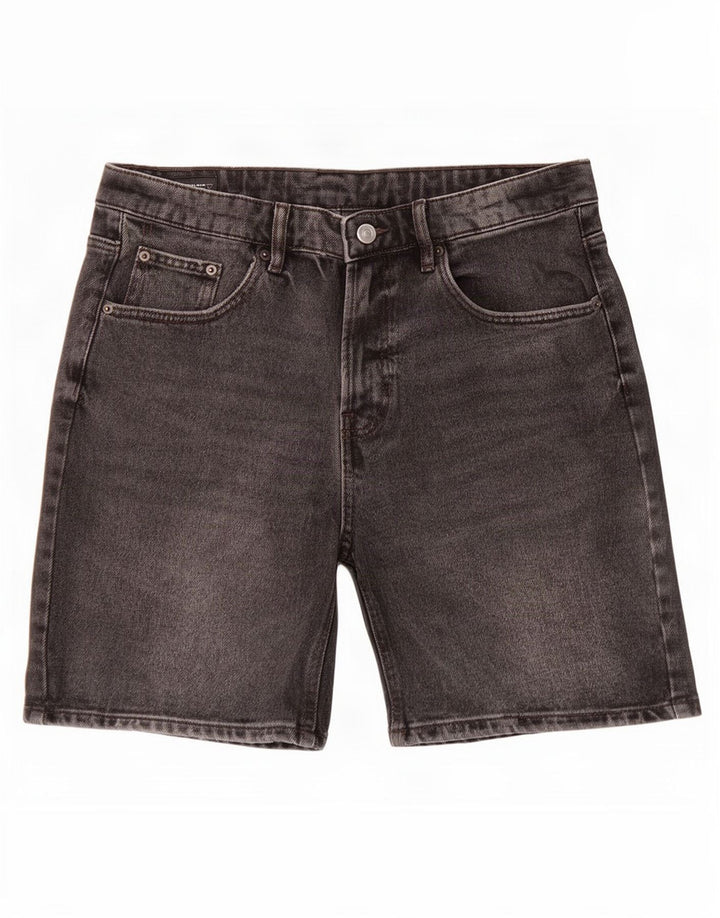 Zara Herre Denim Shorts EU 40 Medium W31 Grå Bomuld