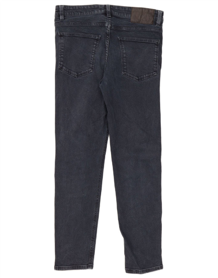 Zara Herre Slim Jeans EU 42 Large W32 L29 Navy Blue