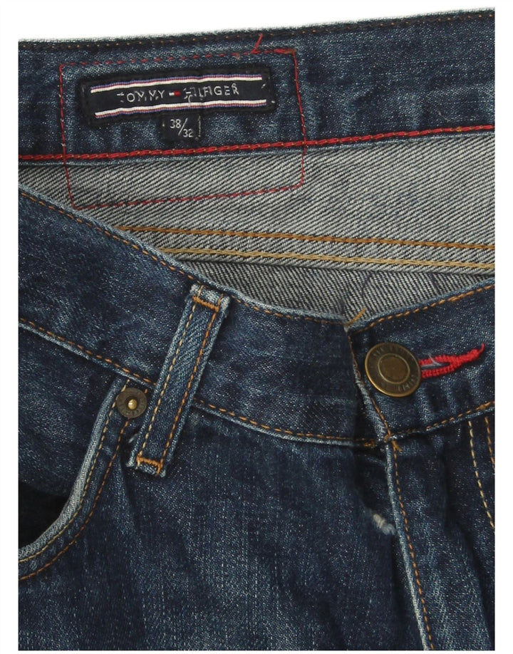 Tommy Hilfiger Herre Cropped Jeans W38 L25 Blå Bomuld