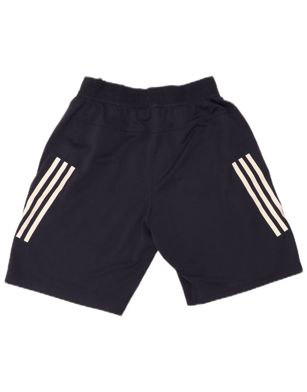 Adidas drenge sportsshorts 7-8 år marineblå polyester