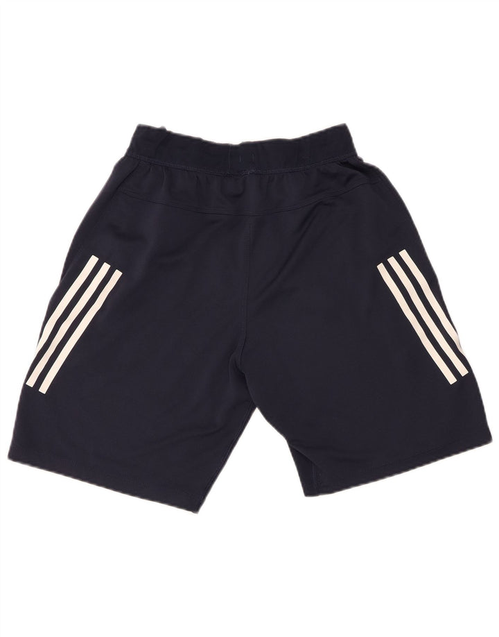 Adidas drenge sportsshorts 7-8 år marineblå polyester
