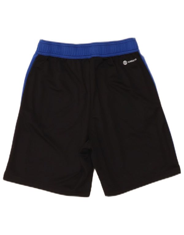 Adidas Boys Aeroready Sports Shorts 13-14 år Sort Colourblock Polyester