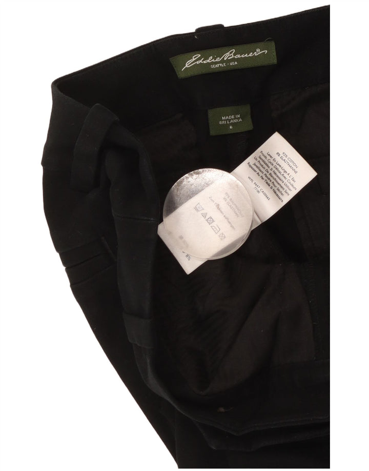 Eddie Bauer Lige Casual Bukser til kvinder US 6 Medium W34 L30 Sort