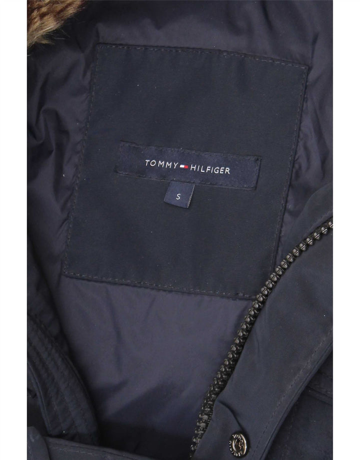 Tommy Hilfiger Herre Polstret Frakke UK 36 Small Navy Blue Polyester