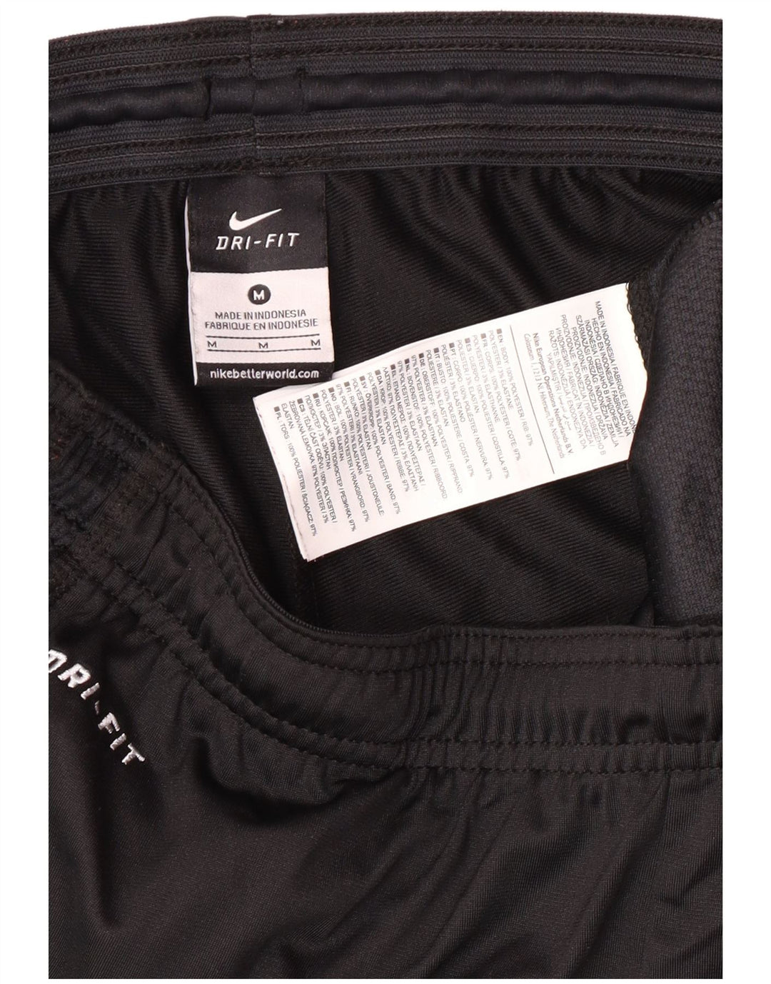 Nike Herre Dri Fit Bermuda Sportshorts Medium Sort Polyester