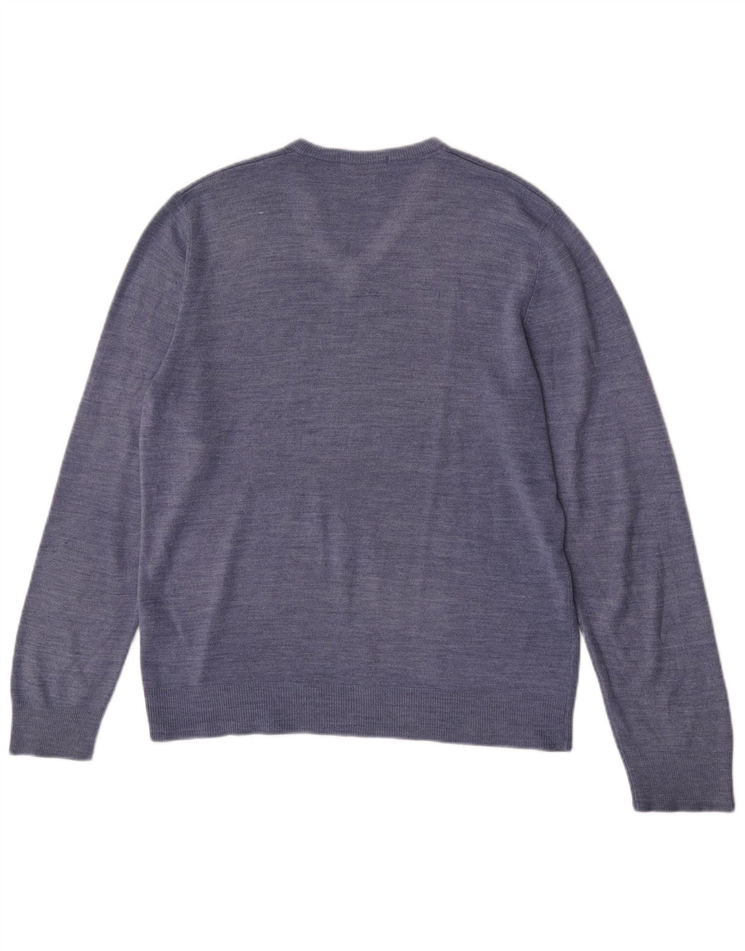Marks & Spencer Herre Blue Harbor V-hals sweater Medium Blue Flecked
