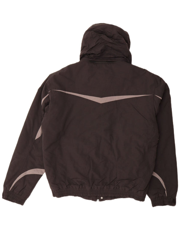 Brugi Herre Hættevindjakke UK 42 XL Sort Colourblock Polyester