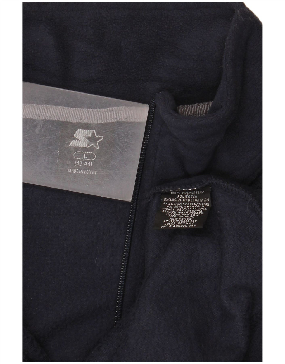 G-Star Herre fleecejakke UK 40 Large Navy Blue Polyester