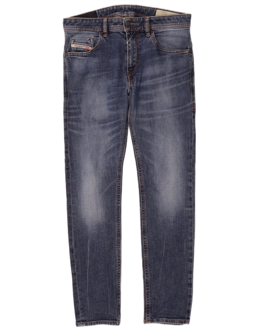 Diesel Herre Skinny Jeans W32 L31 Blå Bomuld