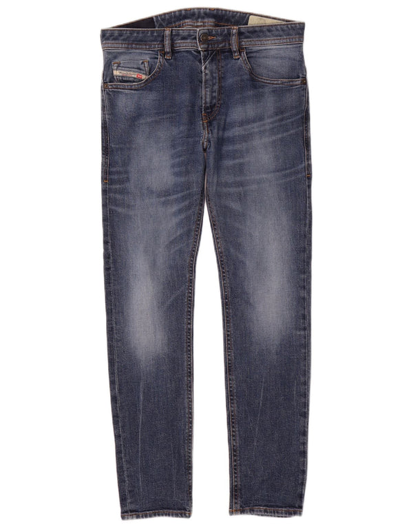 Diesel Herre Skinny Jeans W32 L31 Blå Bomuld