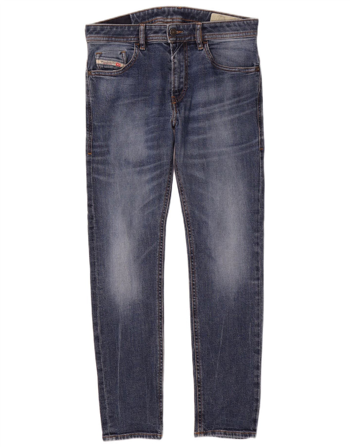Diesel Herre Skinny Jeans W32 L31 Blå Bomuld