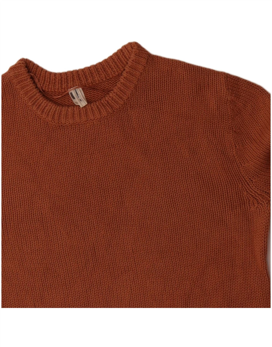 O'Neill Dame sweater med rund hals DK 14 Medium Orange Bomuld