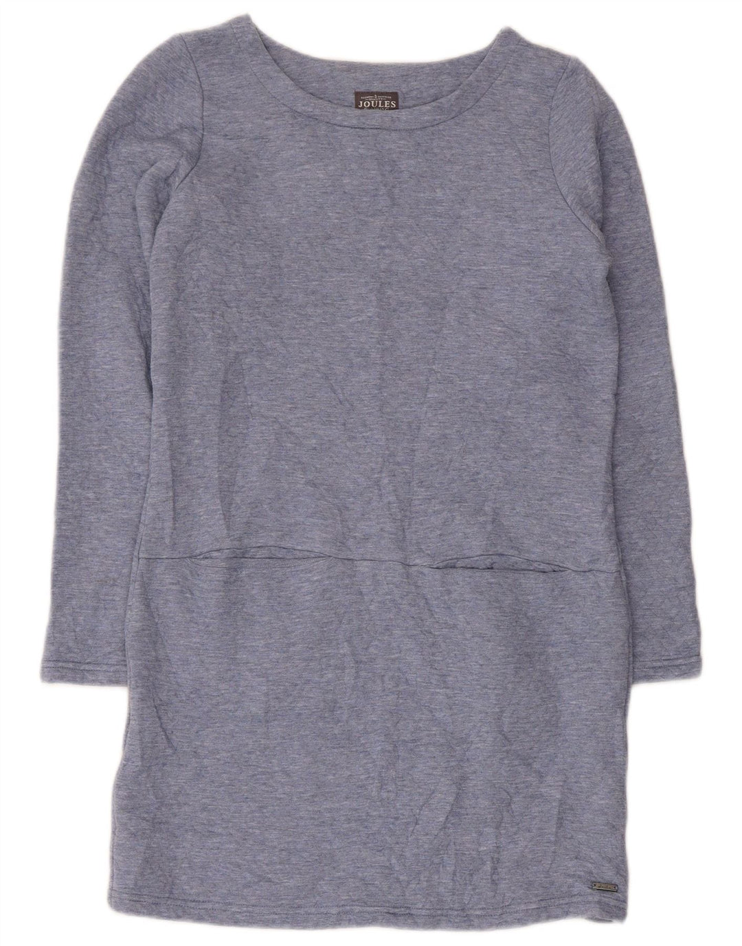 Joules Langærmet Shift Kjole til kvinder UK 8 Small Blue Polyester